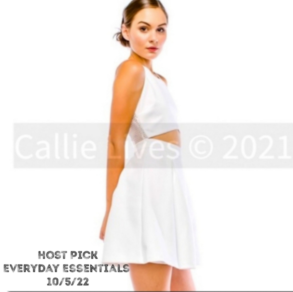 Stasia Peekaboo skater dress - Picture 2 of 6